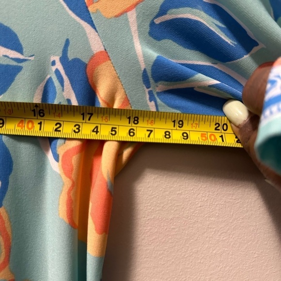 Stunning dress by Ruby Rd sz S, combines a luxurious feel with dynamic styling - Picture 9 of 12